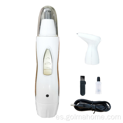 Buen precio profesional indoloro nariz cabello trimmer cortadoras para hombres